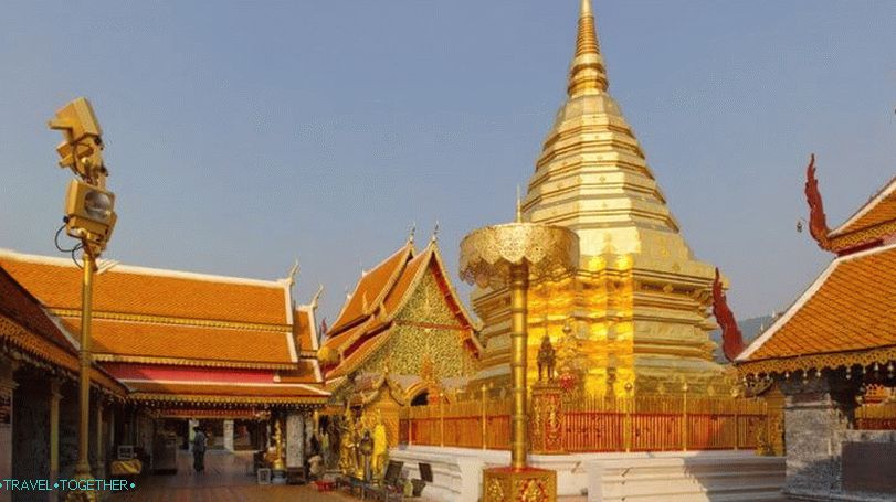 Hram Wat Phra To Doi Suthep u provinciji Chiang Mai