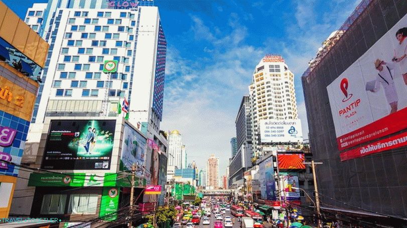 Okrug Pratunam u Bangkoku