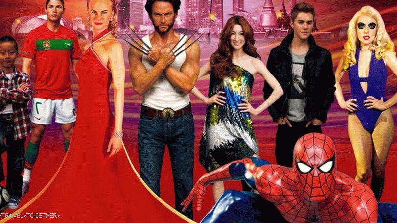 Muzej voštanih figura Madame Tussauds u Bangkoku