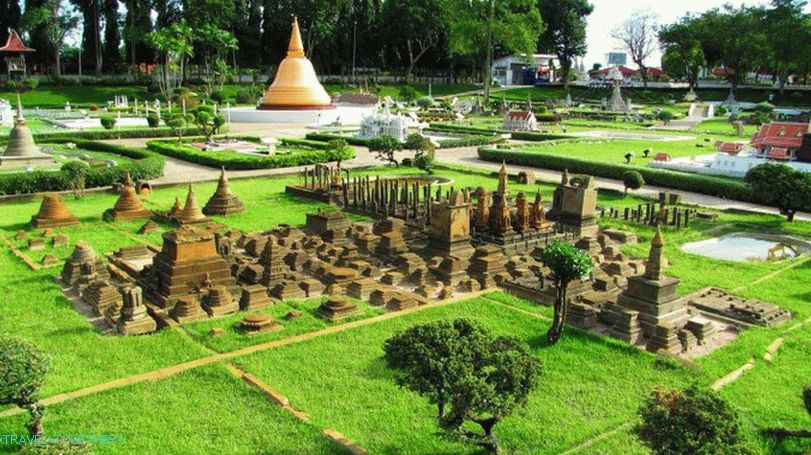 Mini park Siam u Pattayi