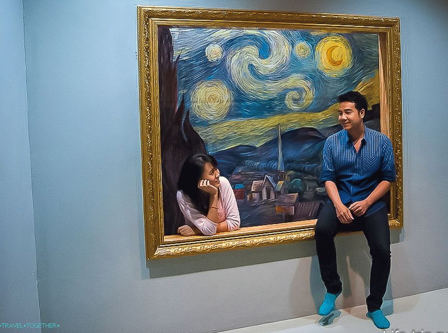 3D galerija u Pattayi - selfie atrakcija za djecu i odrasle