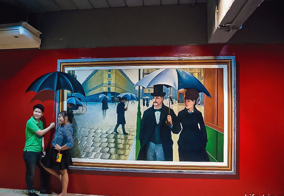 3D galerija u Pattayi - selfie atrakcija za djecu i odrasle