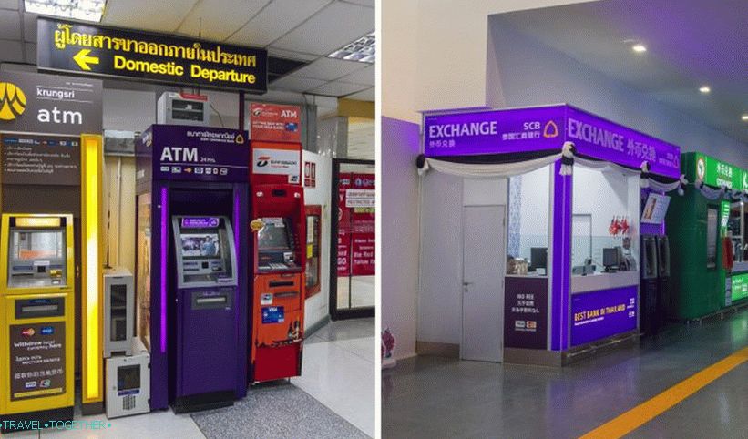 Bankomati i mjenjačnice, domaći / međunarodni