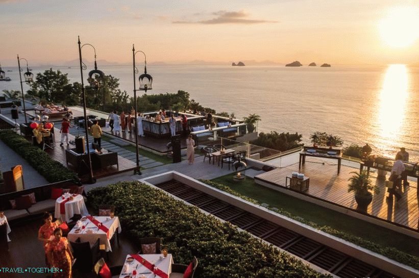 Air Bar u hotelu InterContinental - najbolje mjesto za izlazak na zalaske sunca na Samuiju
