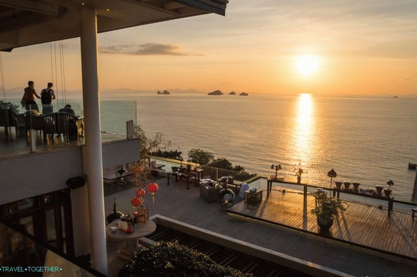 Air Bar u hotelu InterContinental - najbolje mjesto za izlazak na zalaske sunca na Samuiju