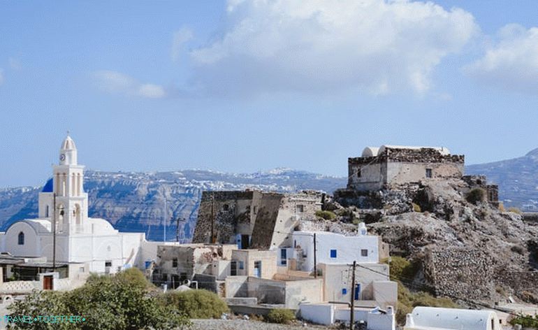 Akrotiri je mirno mjesto na Santoriniju