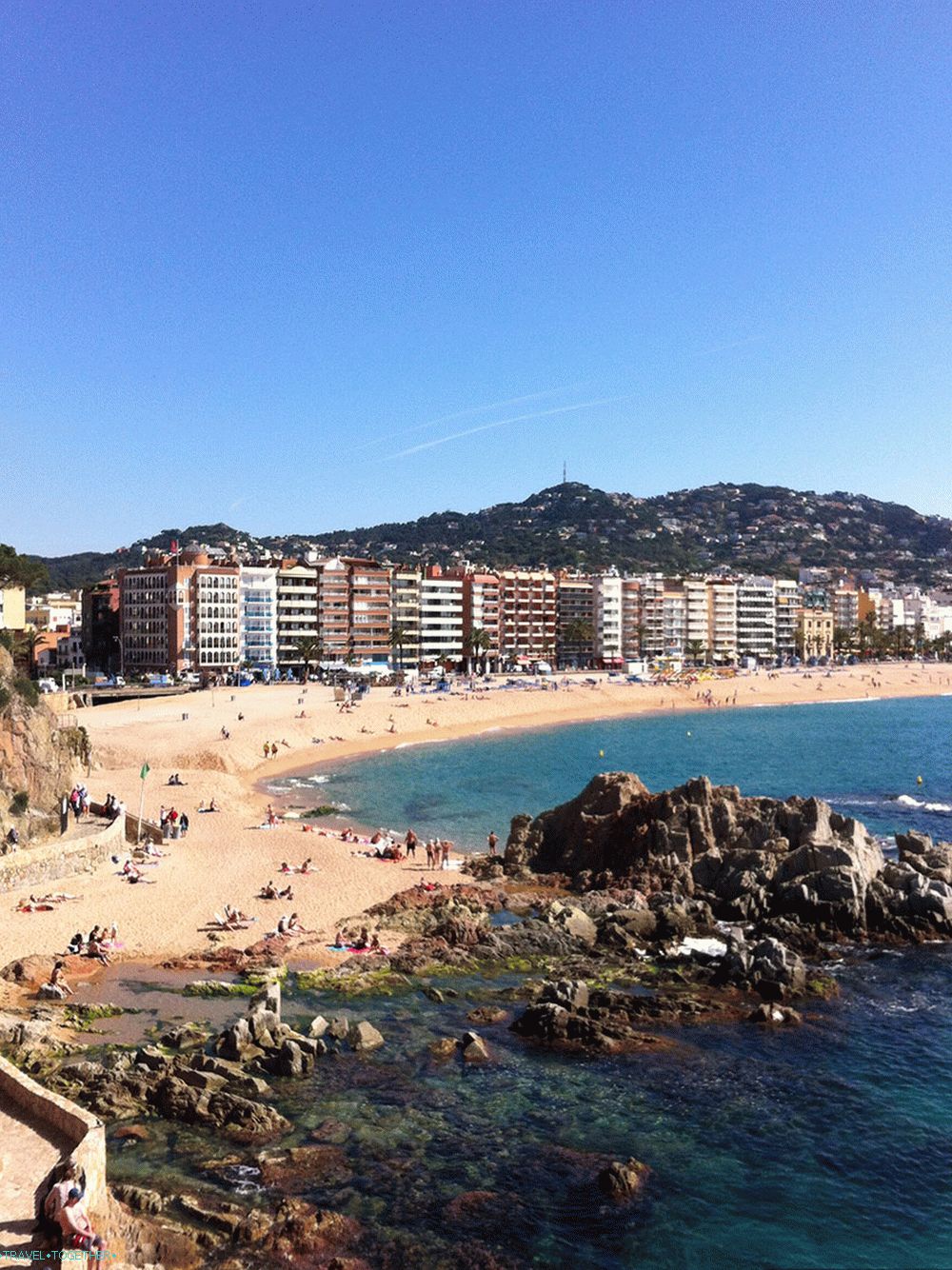 Plaža u Lloret de Maru