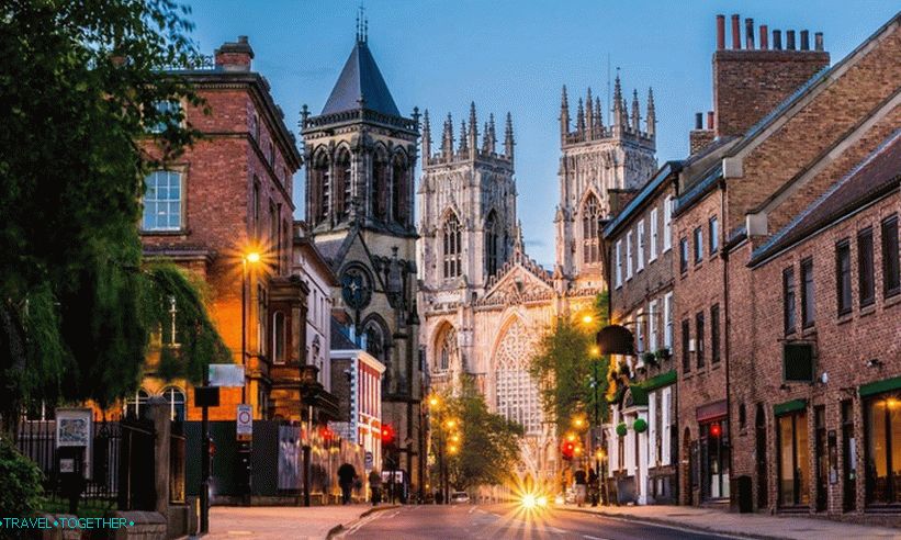 York je jedan od najstarijih gradova u Engleskoj