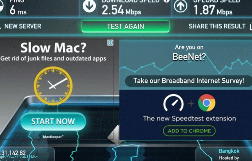 Wifi Speed   at Lohas Residences
