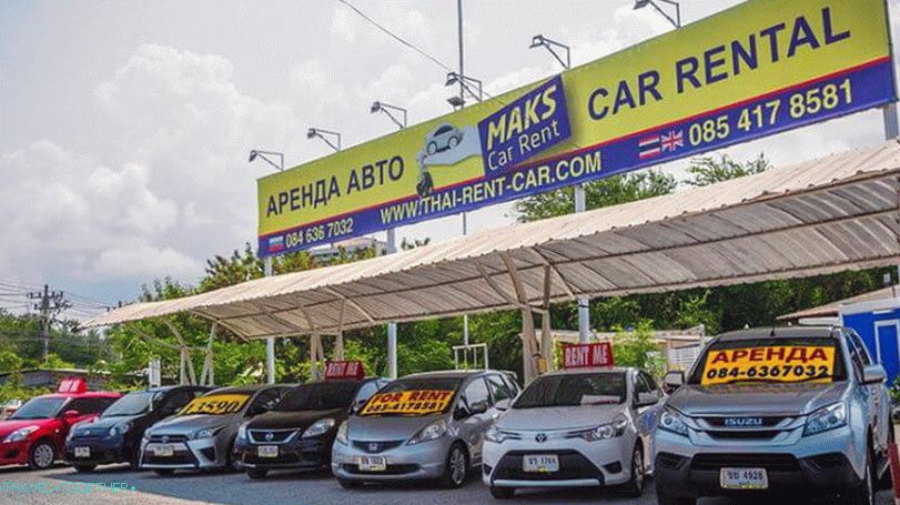 Rent a car u Pattayi