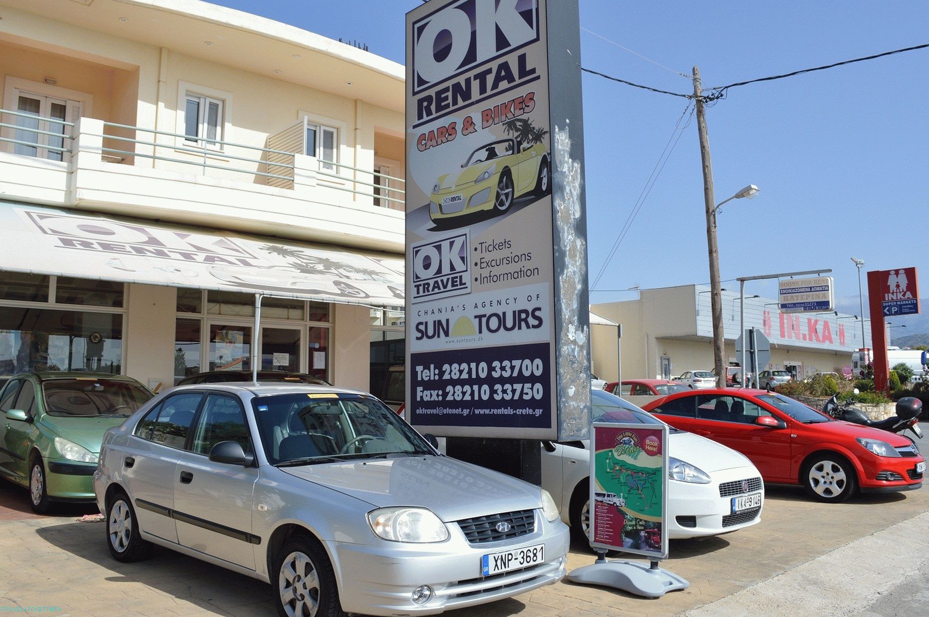 Rent a car na Kreti
