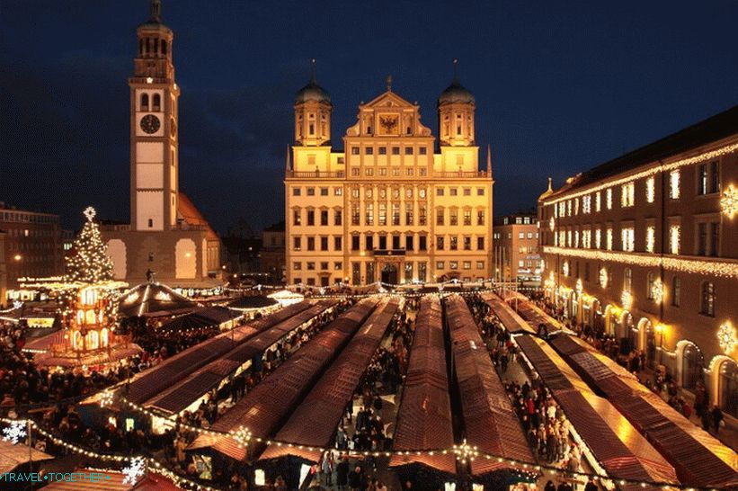 Božićna tržnica u Augsburgu