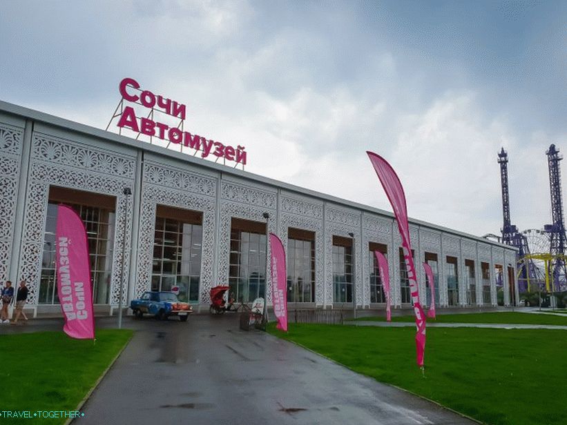 Avtomuzey u olimpijskom parku - nostalgija za SSSR-om