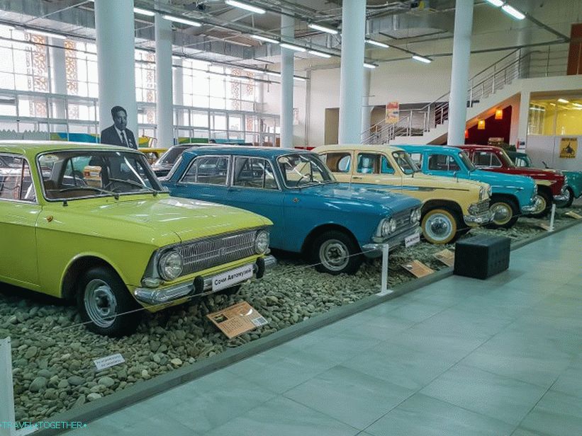 Avtomuzey u olimpijskom parku - nostalgija za SSSR-om