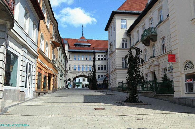 Banska Bistrica. Narodnaya ulica