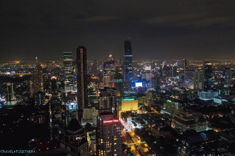 Vertigo bar i restoran na krovu Banyan Tree Bangkok - 61. kat