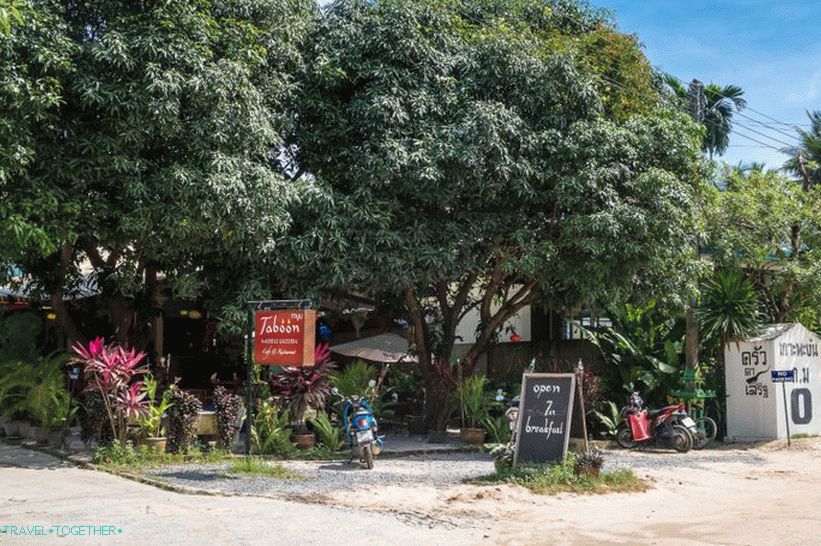 Vegetarijanski restoran Taboon u Phanganu