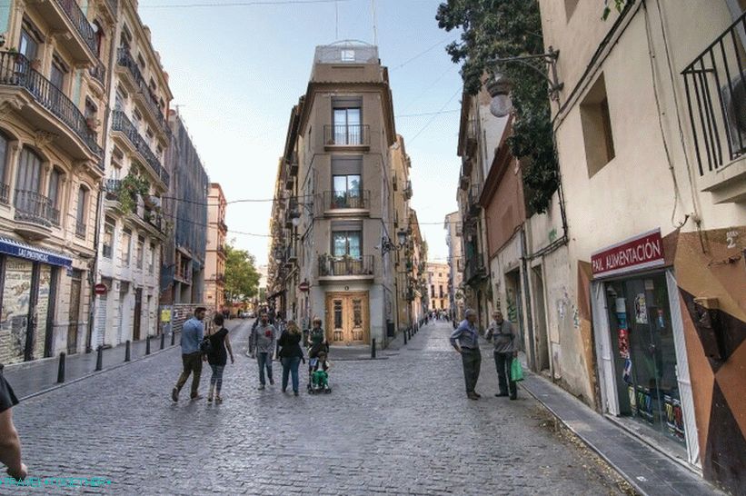 Ulice Barcelone