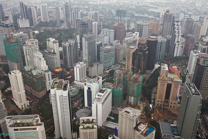 Kuala Lumpur s visine