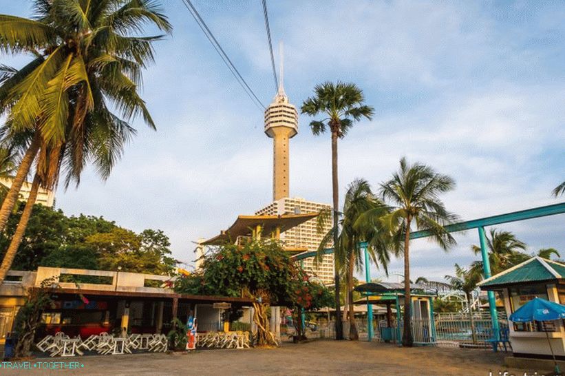 Pattaya Park Tower - vidikovac i moj NE epski spust