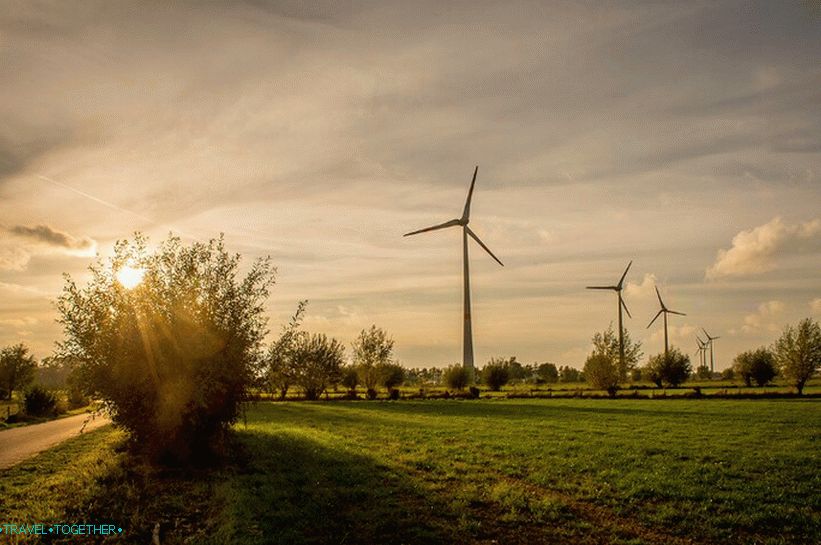Generatori vjetra u Belgiji tipičan su element krajolika