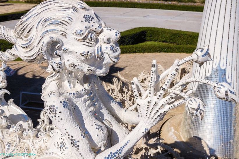 Tajlandski bijeli hram (Wat Rong Khun) - prekrasna bajkovita bajka