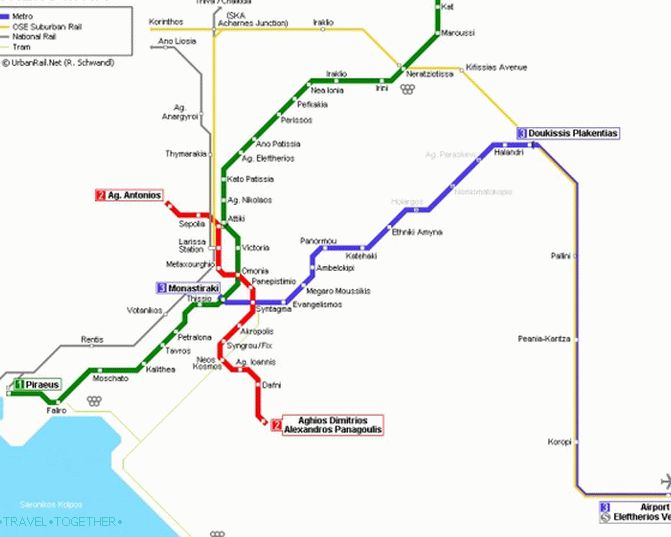 Besplatni bežični pristup internetu na željezničkim stanicama i postajama podzemne željeznice u Ateni