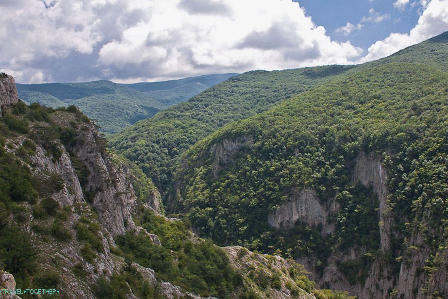 Veliki kanjon Krima odozgo