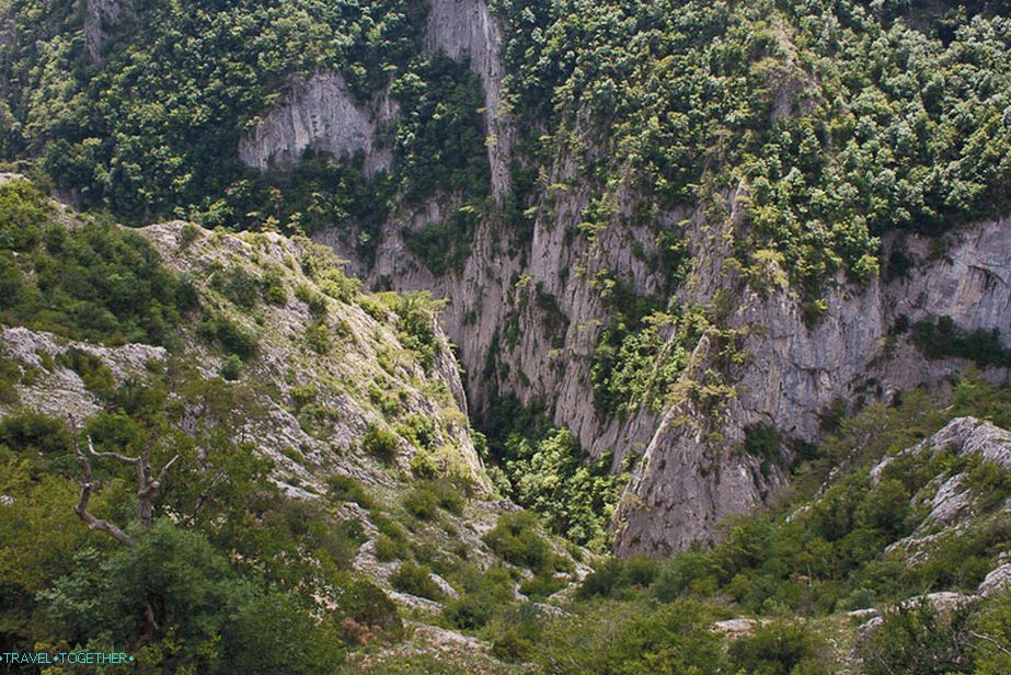 Veliki kanjon Krima odozgo