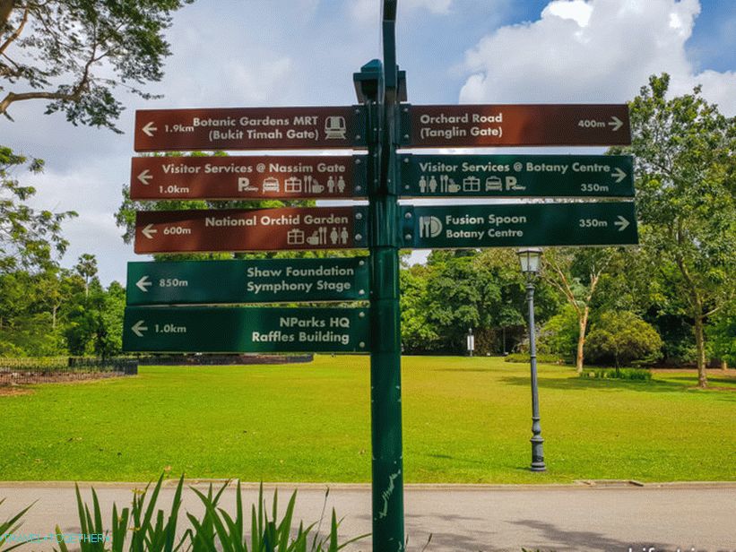 Botanički vrt u Singapuru - ne želim napustiti