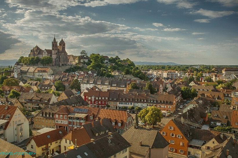 Pogled na Breizach am Rhein