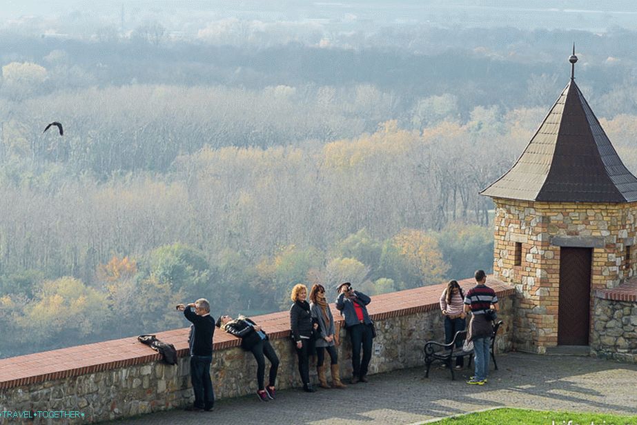 Promatračnica, odakle se otvara pogled na Bratislavu