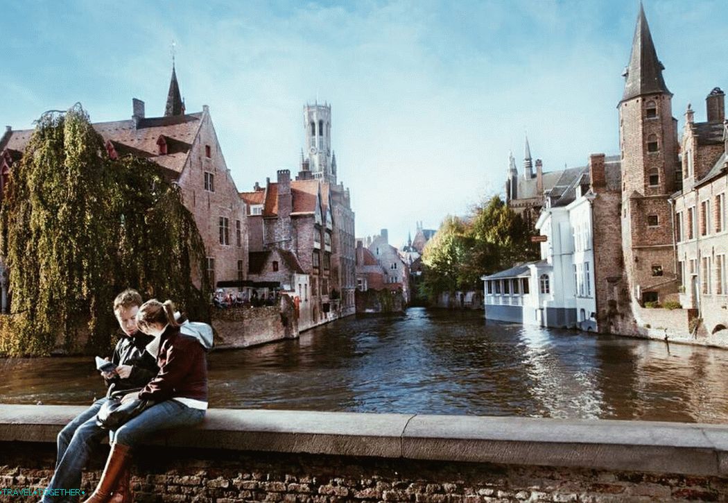 Grad Bruges ljeti