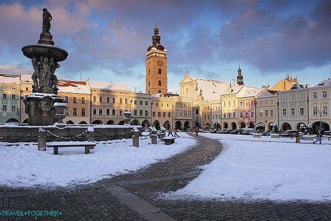 Zima u Ceske Budejovice