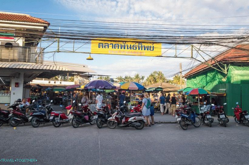Pantipovo tržište na Phanganu