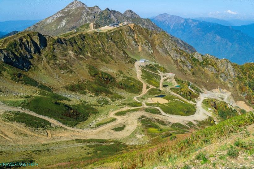 Pogled s palube za promatranje Rose Peak