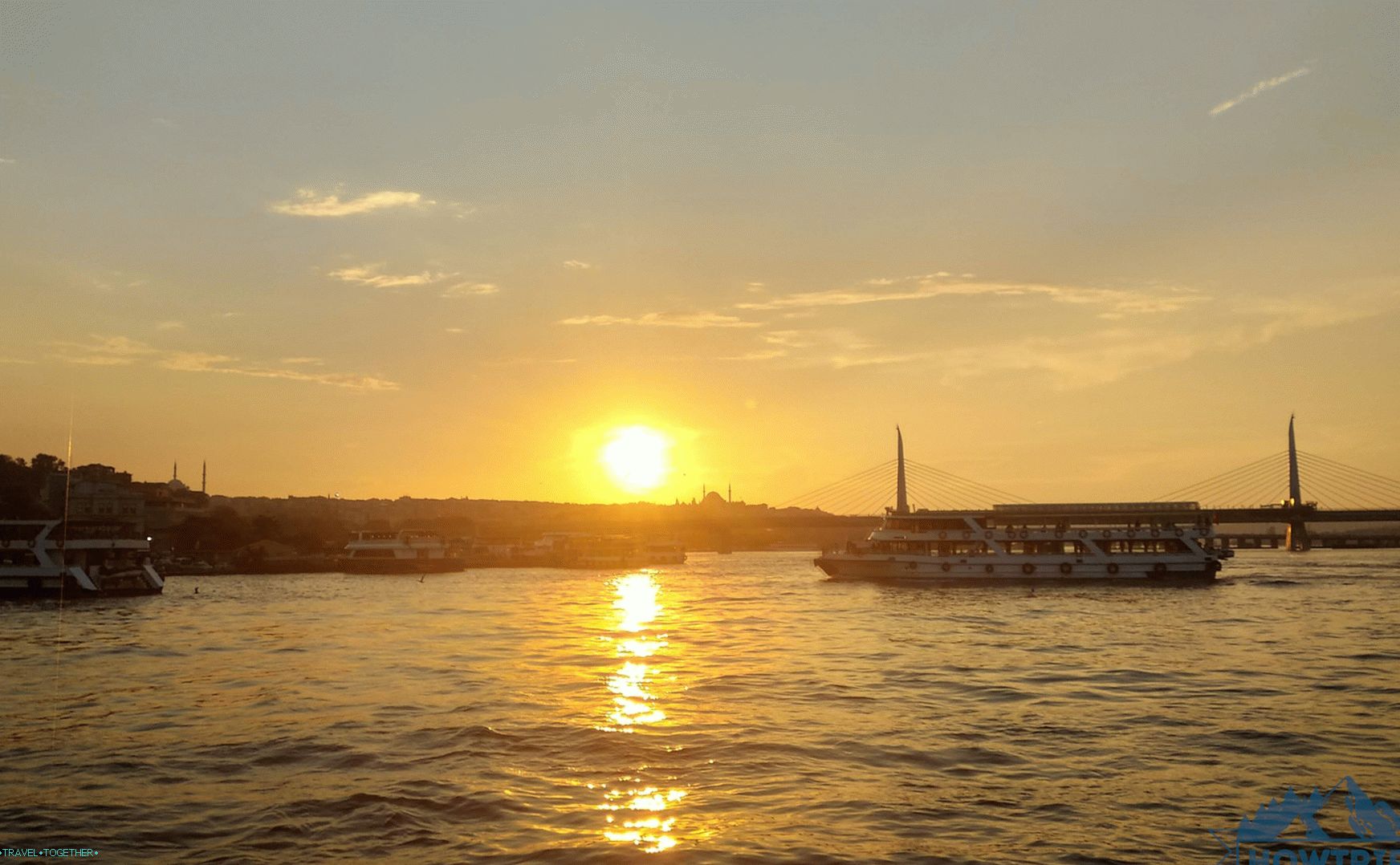 Zalazak sunca iznad Bospora