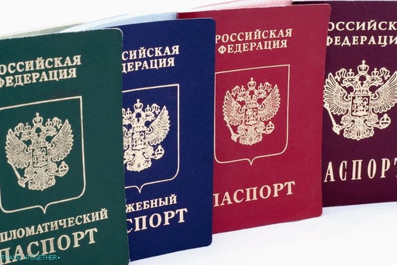 Boje putovnica Rusije