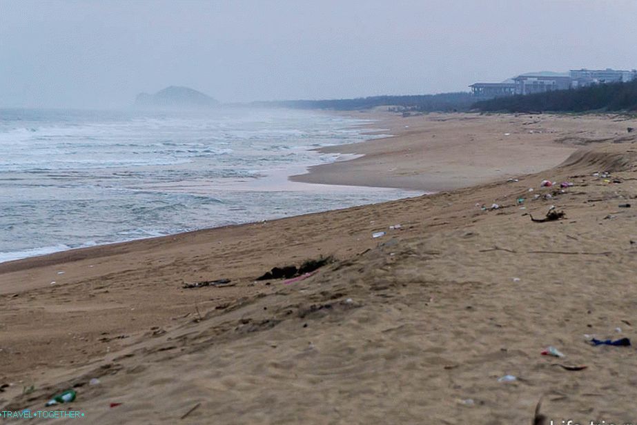 Plaža u drugom smjeru je manje zanimljiva