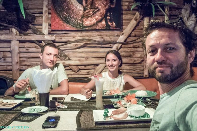 Tajlandski civilni restoran - tajlandska hrana u Ao Nangu