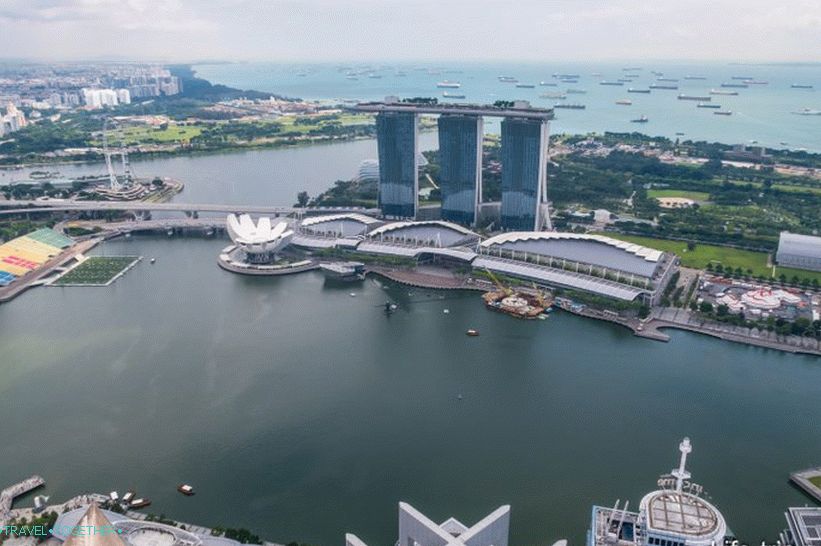 Vidikovac Marina Bay Sands u Singapuru je najpoznatiji