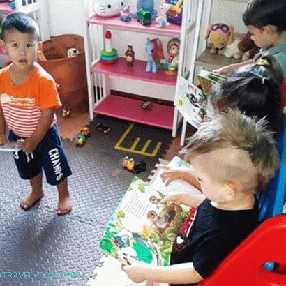 Učenje čitanja u vrtiću Pattaya