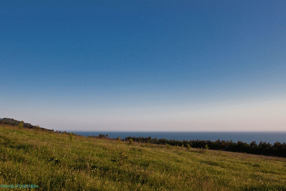 Polje pored divljih plaža