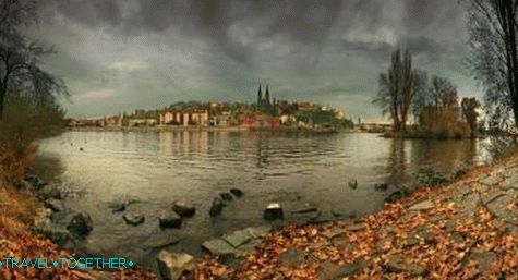 Pogled na Vysehrad