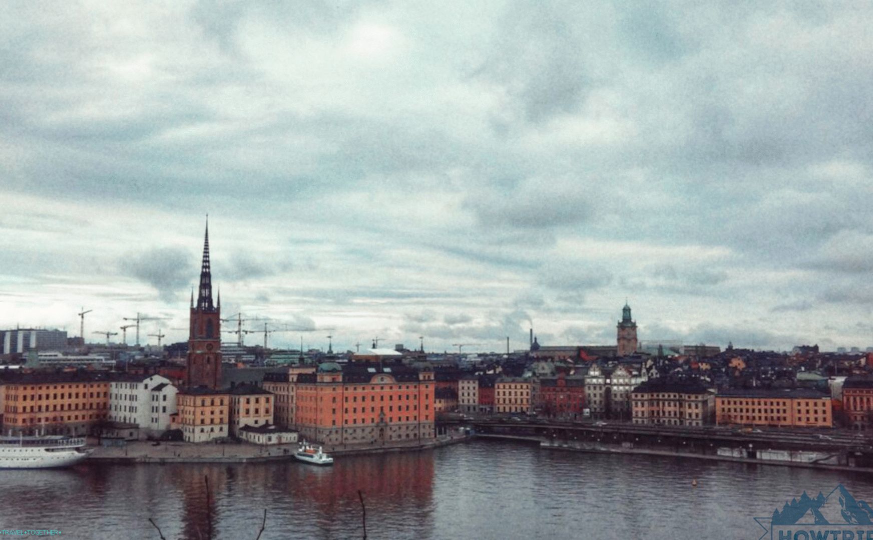 Pogled na grad u Stockholmu