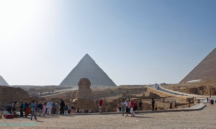 Egipatske piramide i Velika Sfinga.