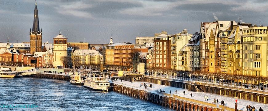 Zima u Düsseldorfu
