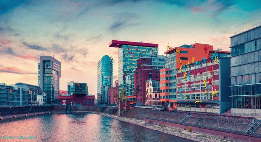 Moderna arhitektura Düsseldorfa