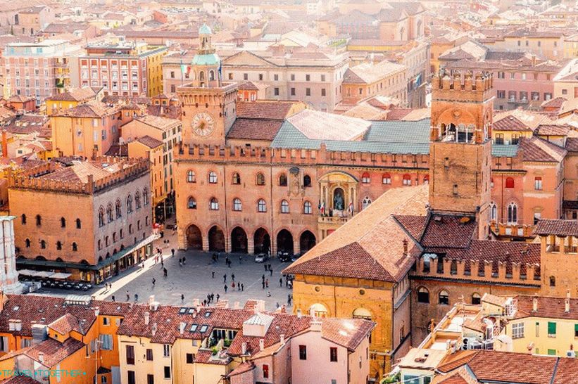 Bologna - glavni grad Emilia-Romagne