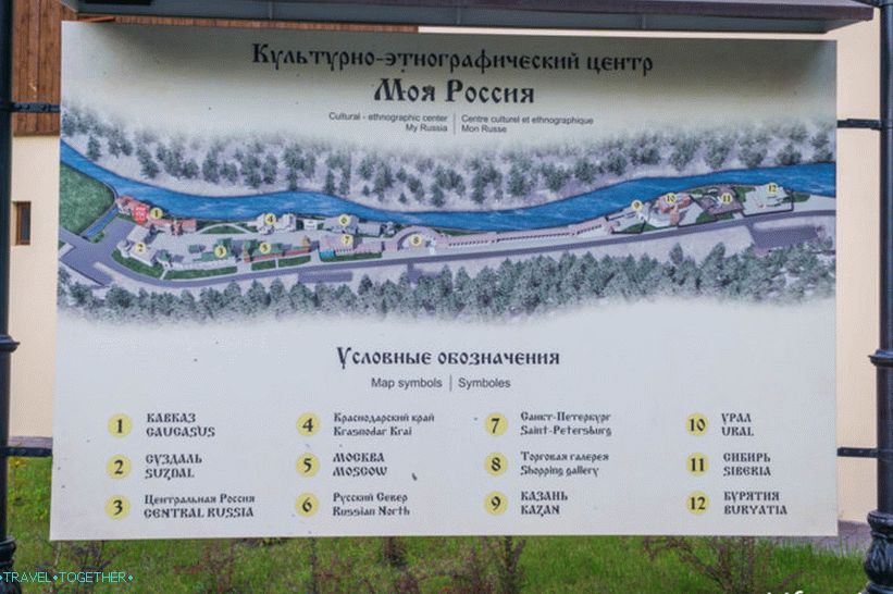 Moj Ruski etnografski centar u Rosa Khutor - trgovine, hoteli i područja za rekreaciju